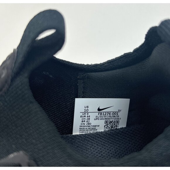 Nike Free RN FK Mens 10 Black Anthracite Shoes Sneakers Running Low FB1276-001 - Picture 9 of 9